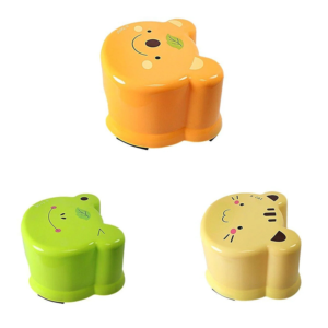 Animal Cartoon Stool Mini Bench Plastic Footstool for Kids